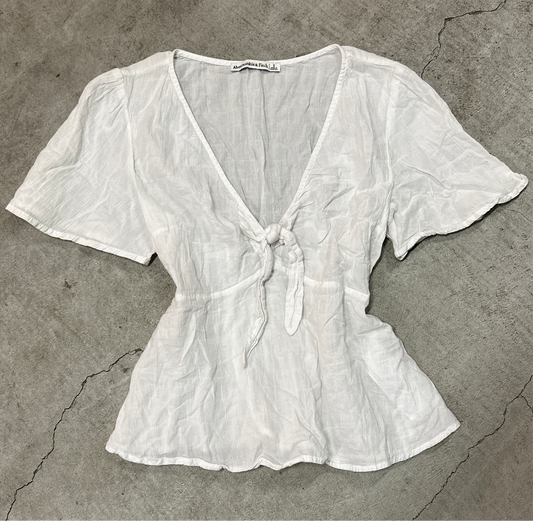 2000s Abercrombie & Fitch babydoll top