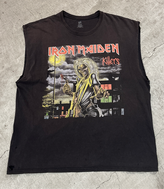 2000s cutoff Iron Maiden T-shirt